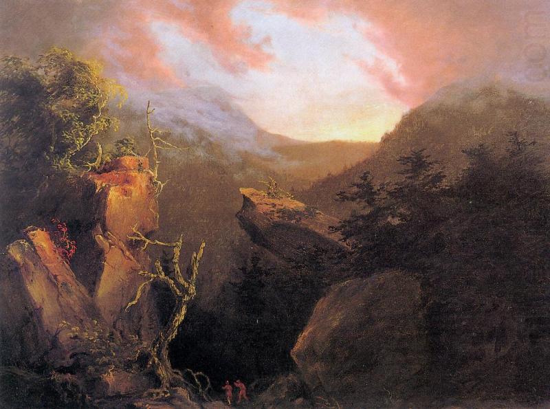 Mountain Sunrise, Thomas Cole